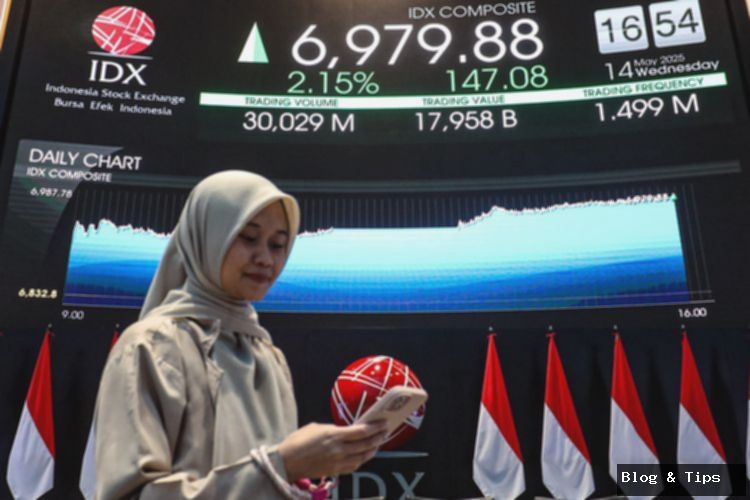 IHSG Naik! Tensi Timur Tengah Reda, Bursa Saham Menguat