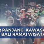 Pantai Kuta Dipadati Wisatawan Lokal dan Mancanegara, Nikmati Suasana Malam Hingga Kuliner